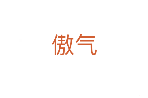 傲气