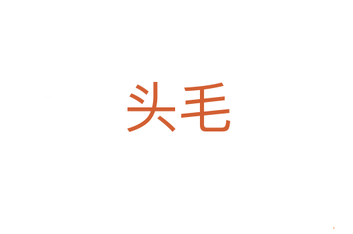 头毛