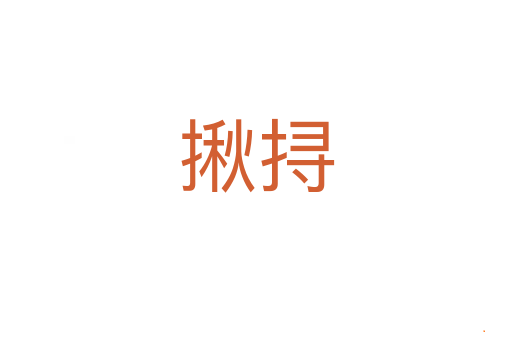 揪挦