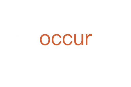 occur