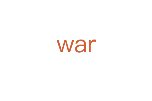 war