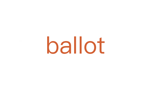 ballot