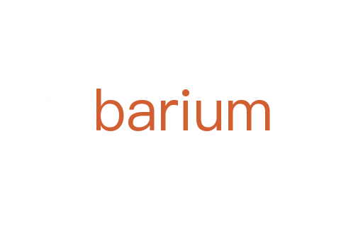 barium