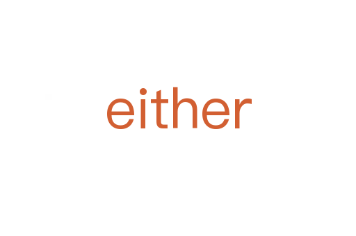 either